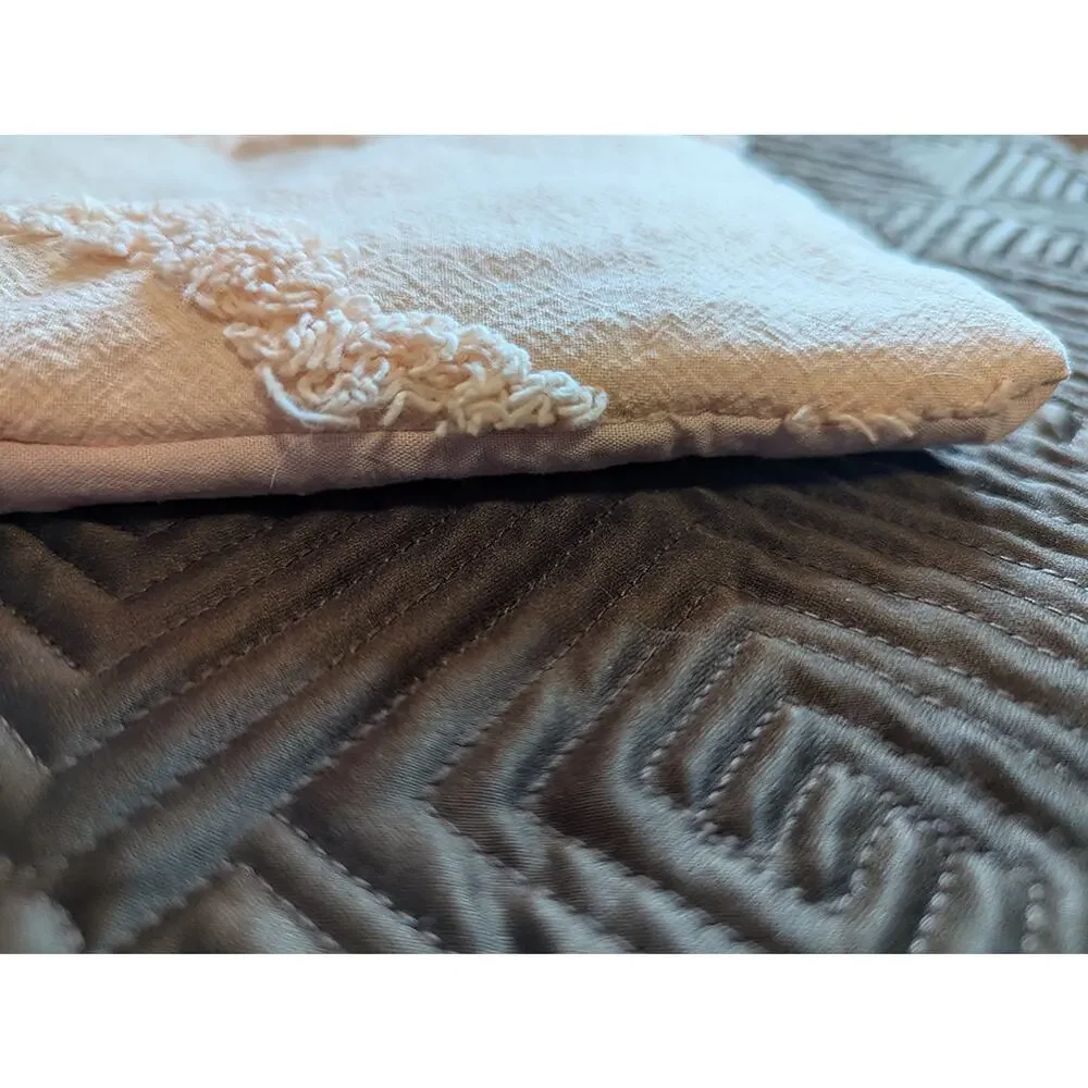 Urban Outfitters Margot Tufted Floral Rose Sham - New